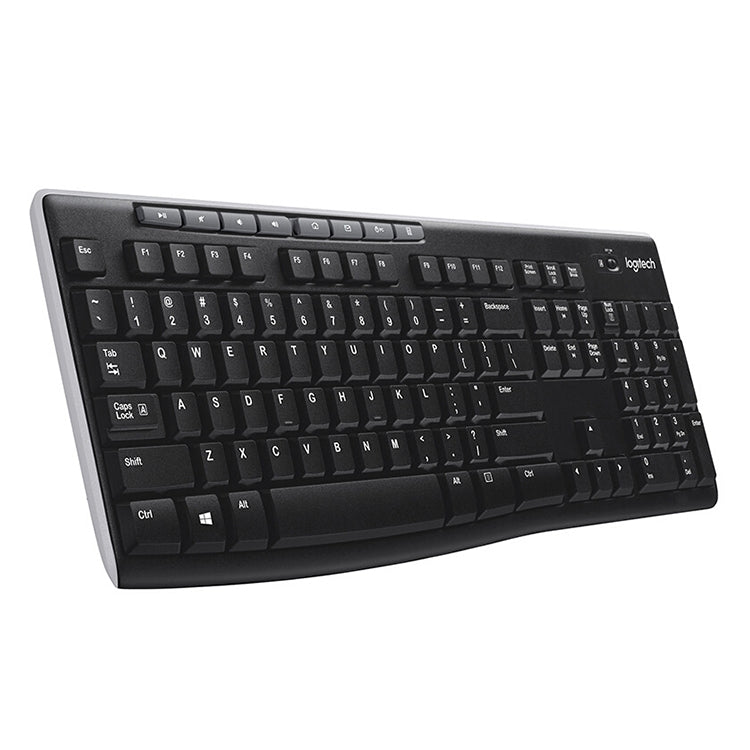 Tastiera silenziosa ultrasottile wireless singola Logitech K270 Tastiera silenziosa ultrasottile wireless singola Logitech K270